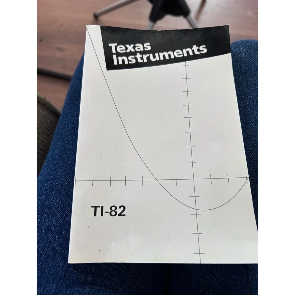 Texas Instruments TI-82 Graphing Calculator‎ Guidebook 2000